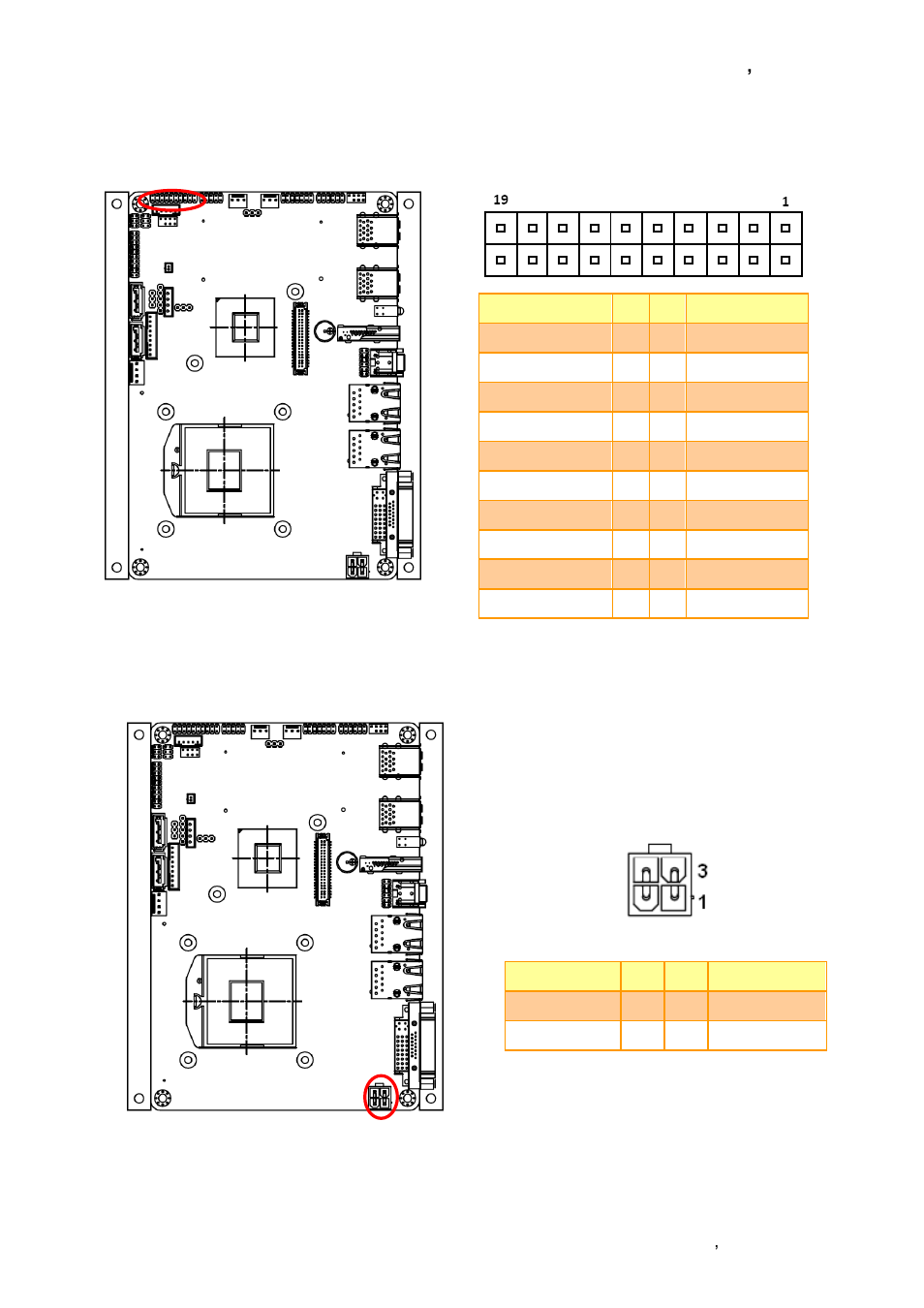 General purpose i/o connector (jdio1), Power connector (pwr1) | Avalue EPI-QM77 User Manual | Page 33 / 86