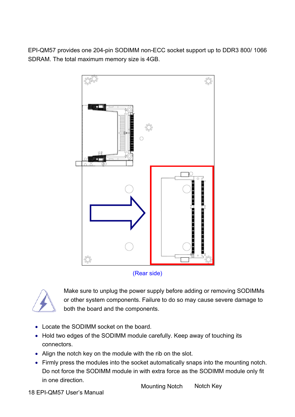 Avalue EPI-QM57 User Manual | Page 18 / 80
