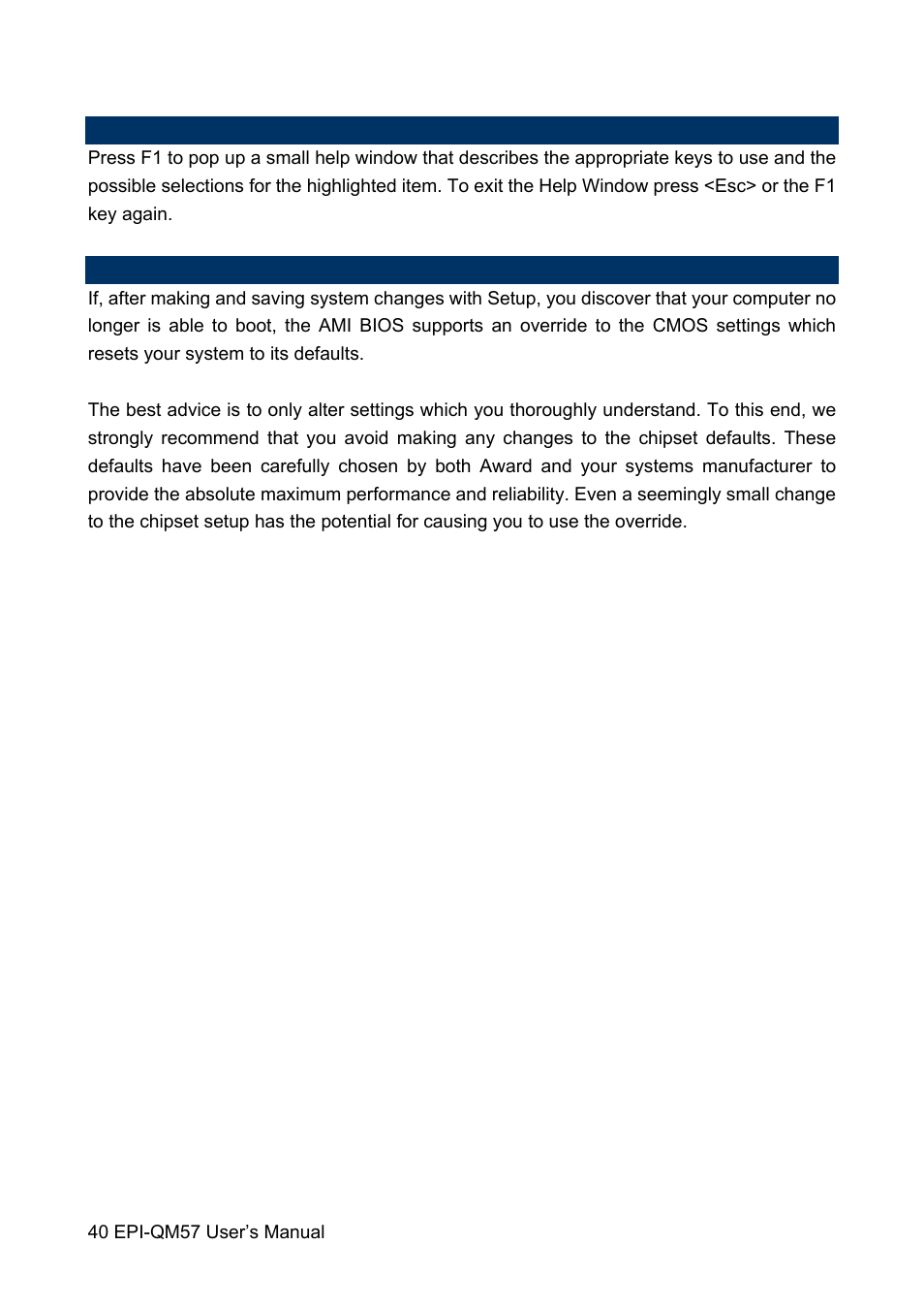 Avalue EPI-QM57 User Manual | Page 40 / 80
