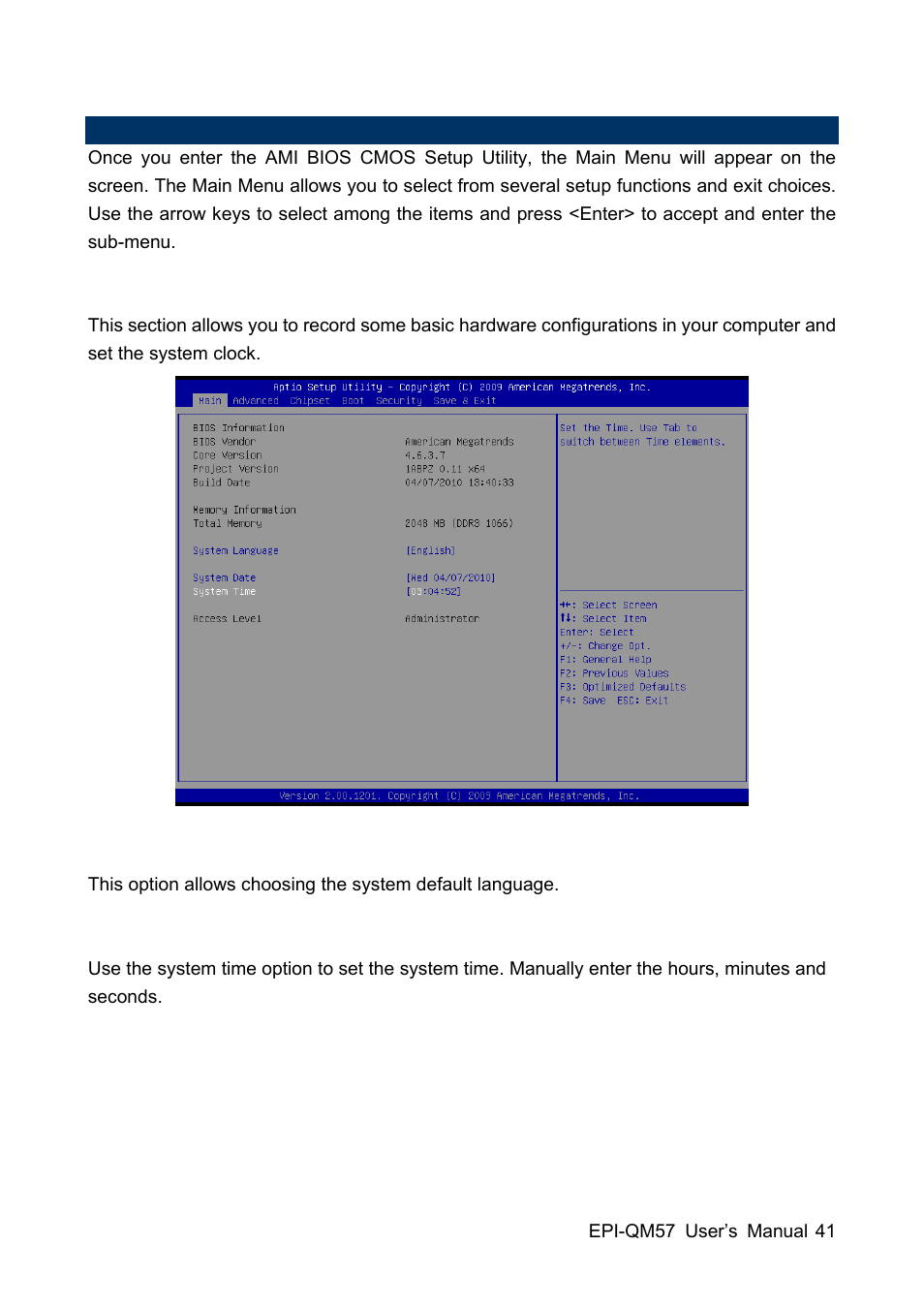 Avalue EPI-QM57 User Manual | Page 41 / 80