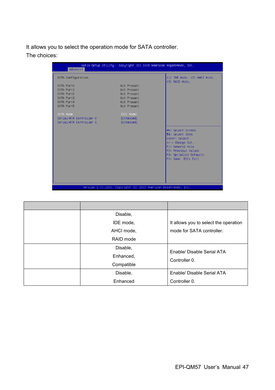 Avalue EPI-QM57 User Manual | Page 47 / 80