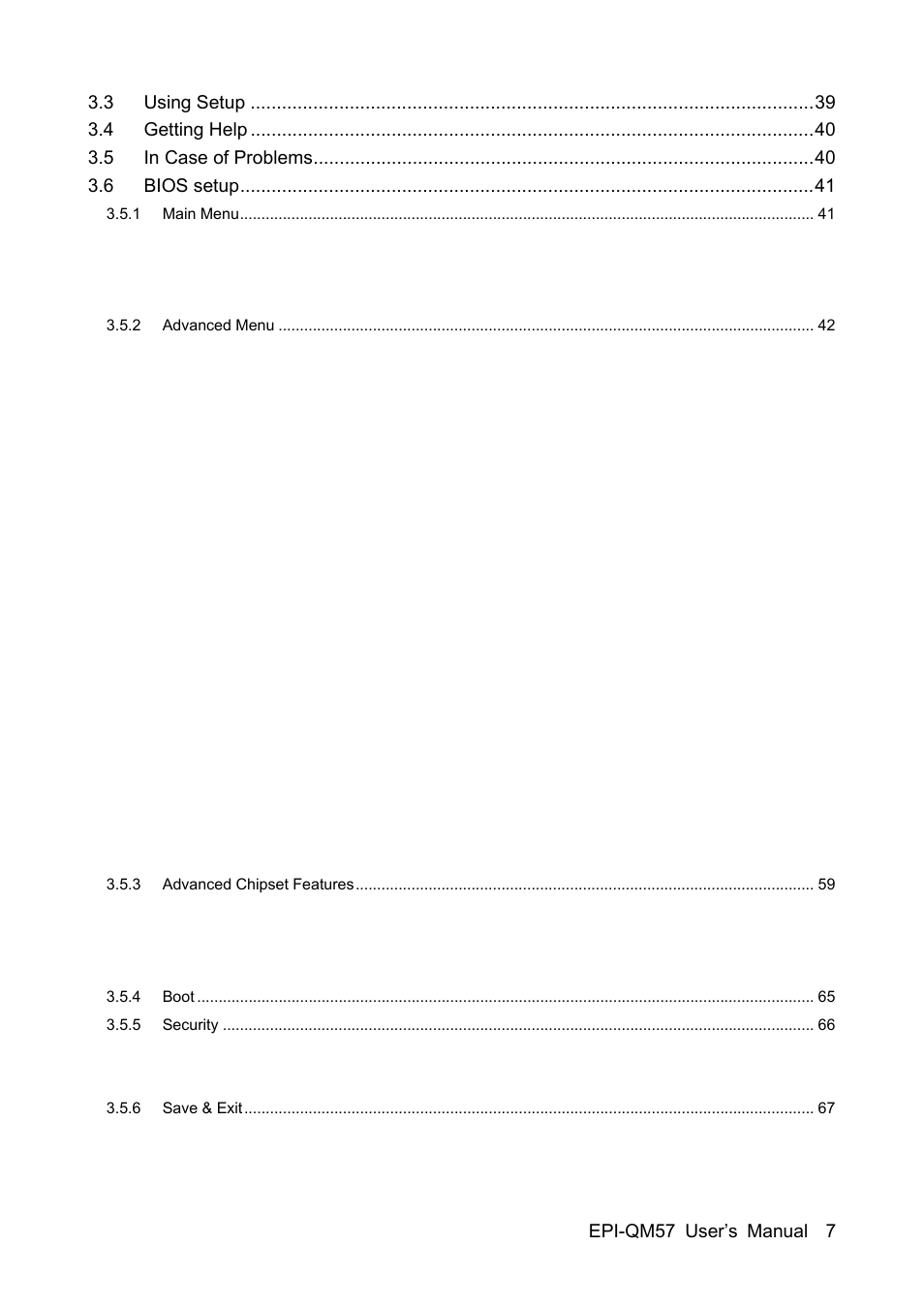 Avalue EPI-QM57 User Manual | Page 7 / 80