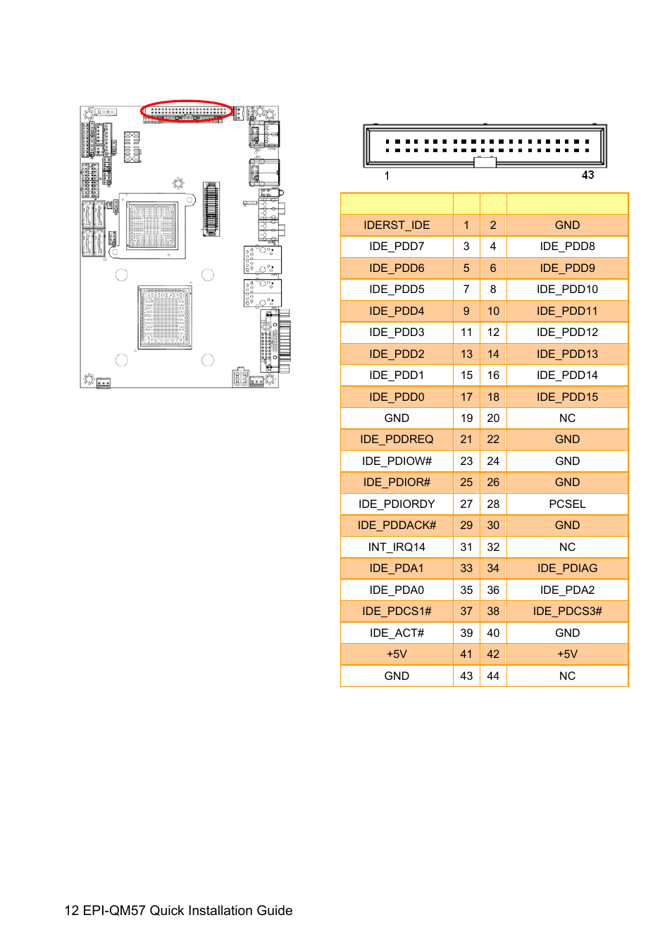 Avalue EPI-QM57 User Manual | Page 12 / 20