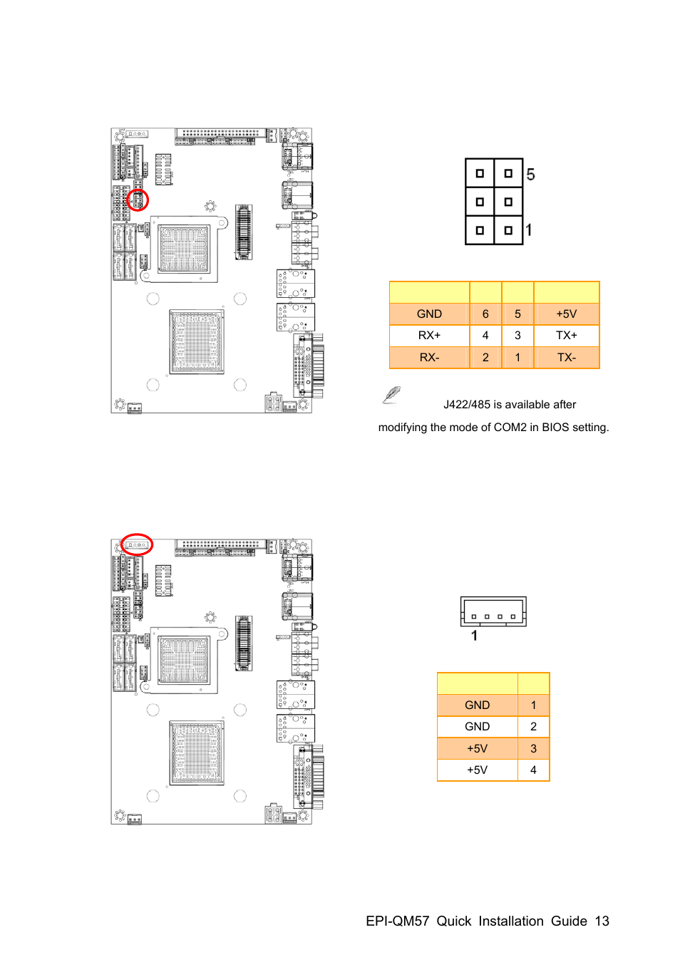 Avalue EPI-QM57 User Manual | Page 13 / 20