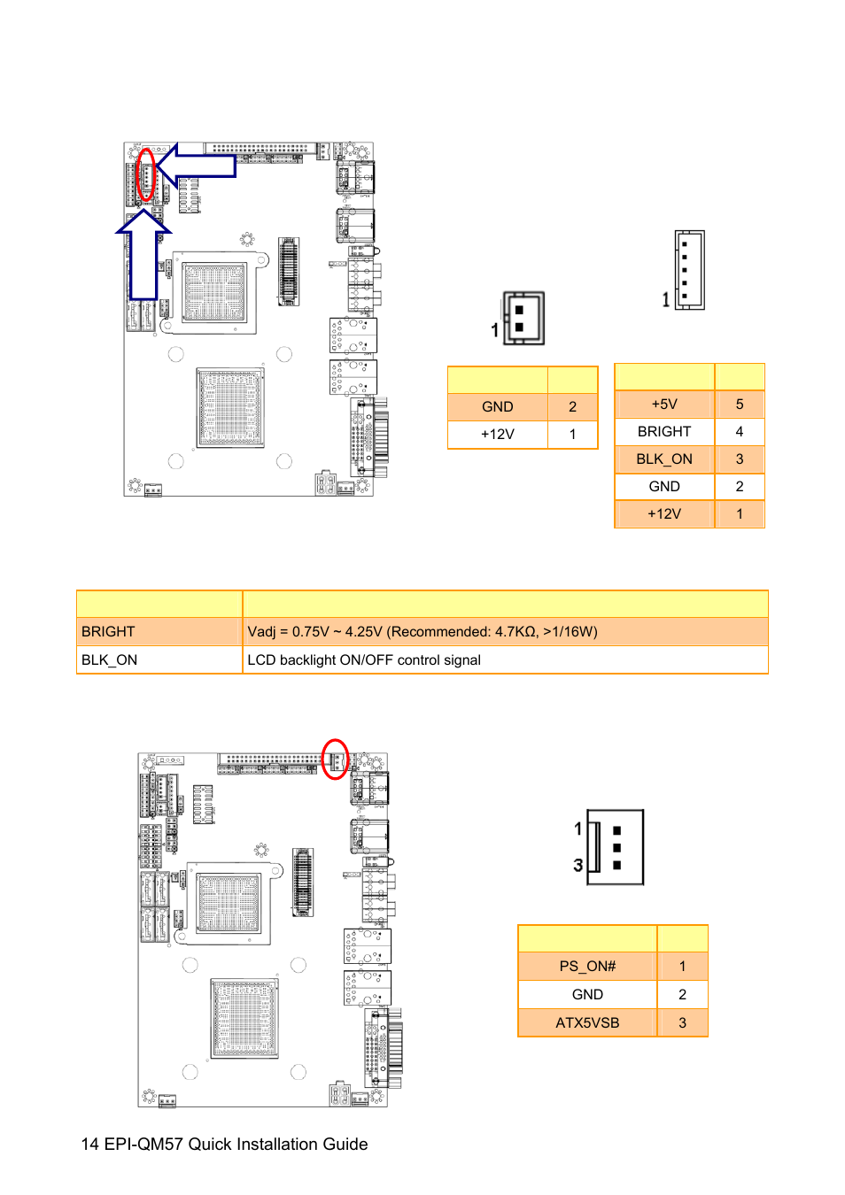 Avalue EPI-QM57 User Manual | Page 14 / 20