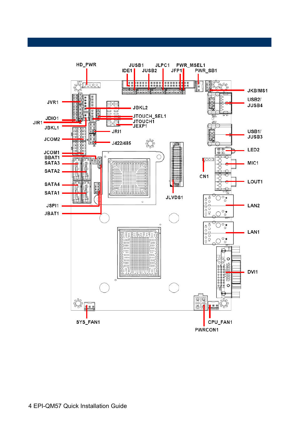 Avalue EPI-QM57 User Manual | Page 4 / 20