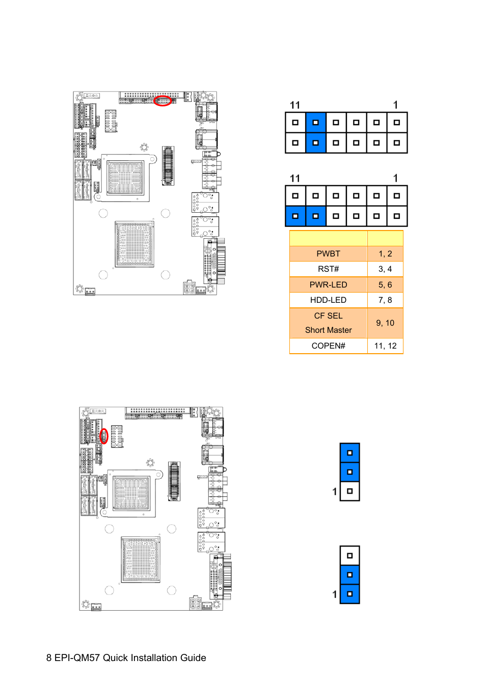 Avalue EPI-QM57 User Manual | Page 8 / 20