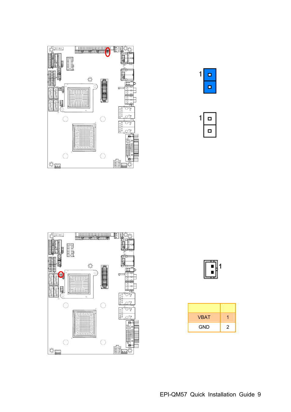Avalue EPI-QM57 User Manual | Page 9 / 20