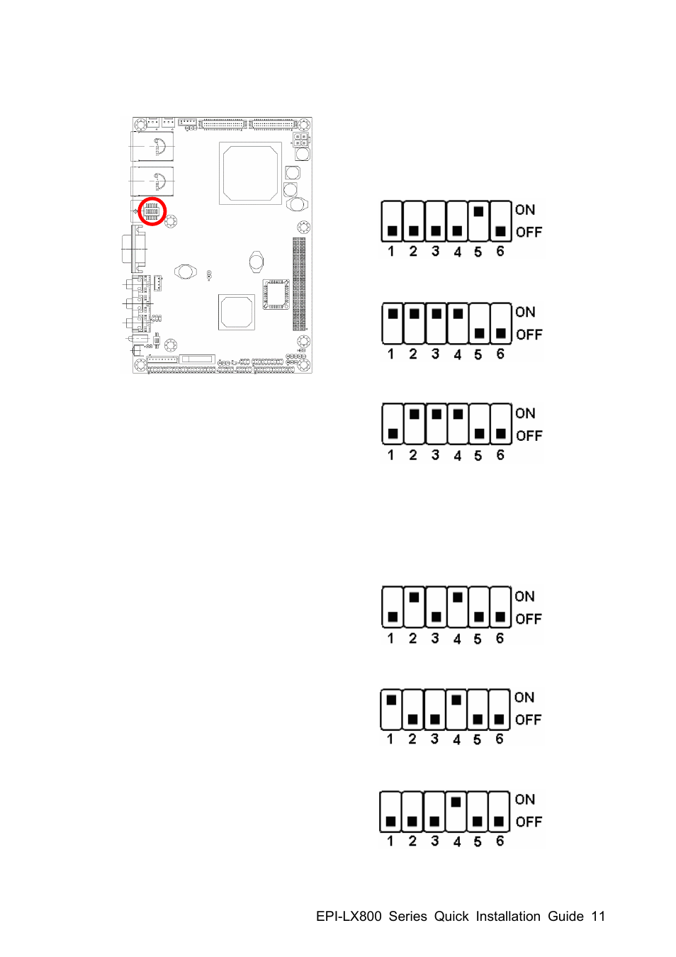 Avalue EPI-LX800 User Manual | Page 11 / 20