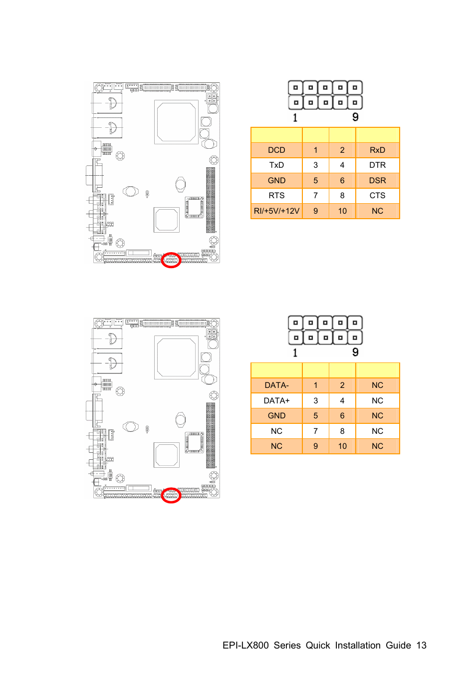 Avalue EPI-LX800 User Manual | Page 13 / 20