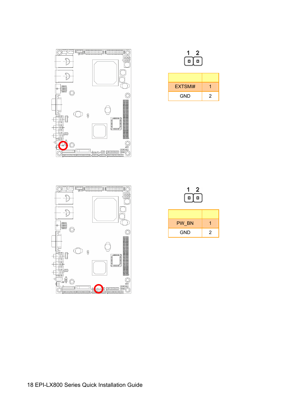 Avalue EPI-LX800 User Manual | Page 18 / 20
