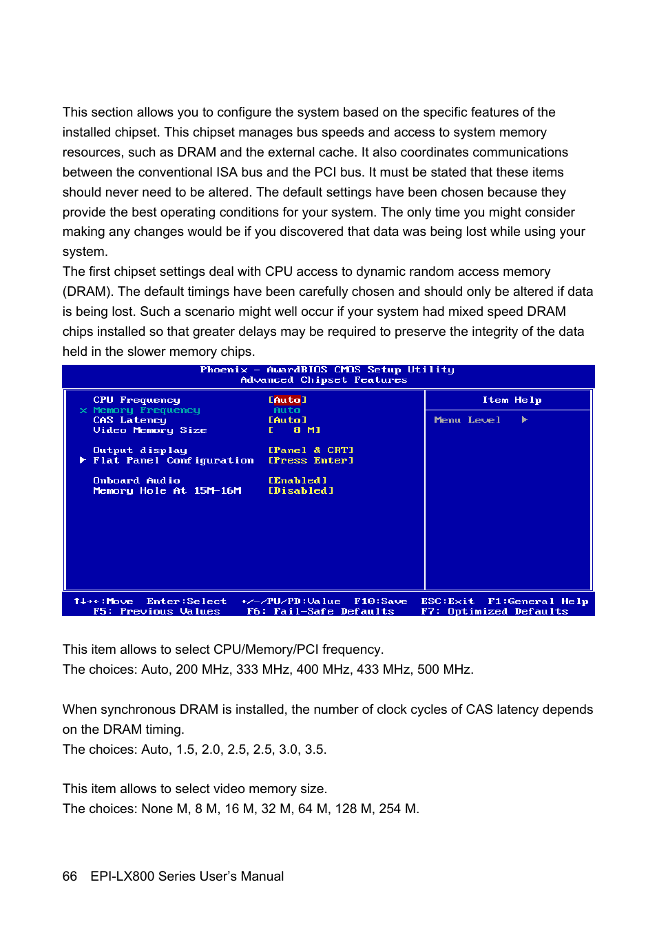 Avalue EPI-LX800 User Manual | Page 66 / 107