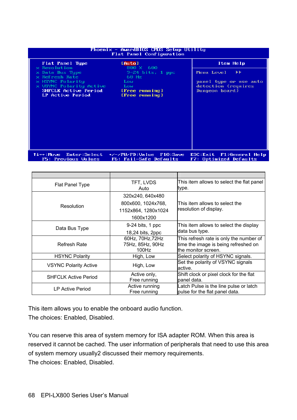 Avalue EPI-LX800 User Manual | Page 68 / 107