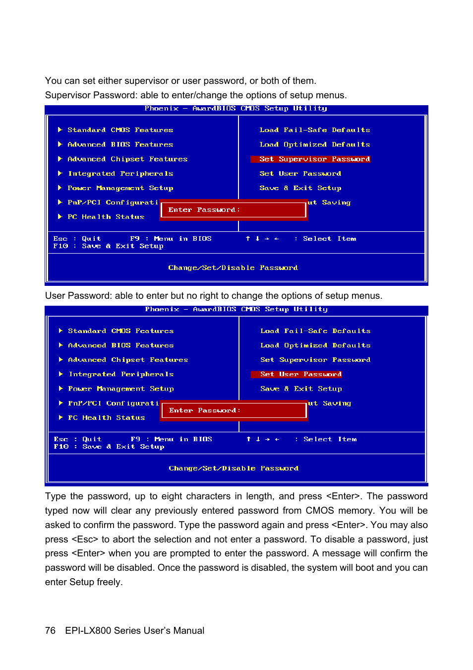 Avalue EPI-LX800 User Manual | Page 76 / 107