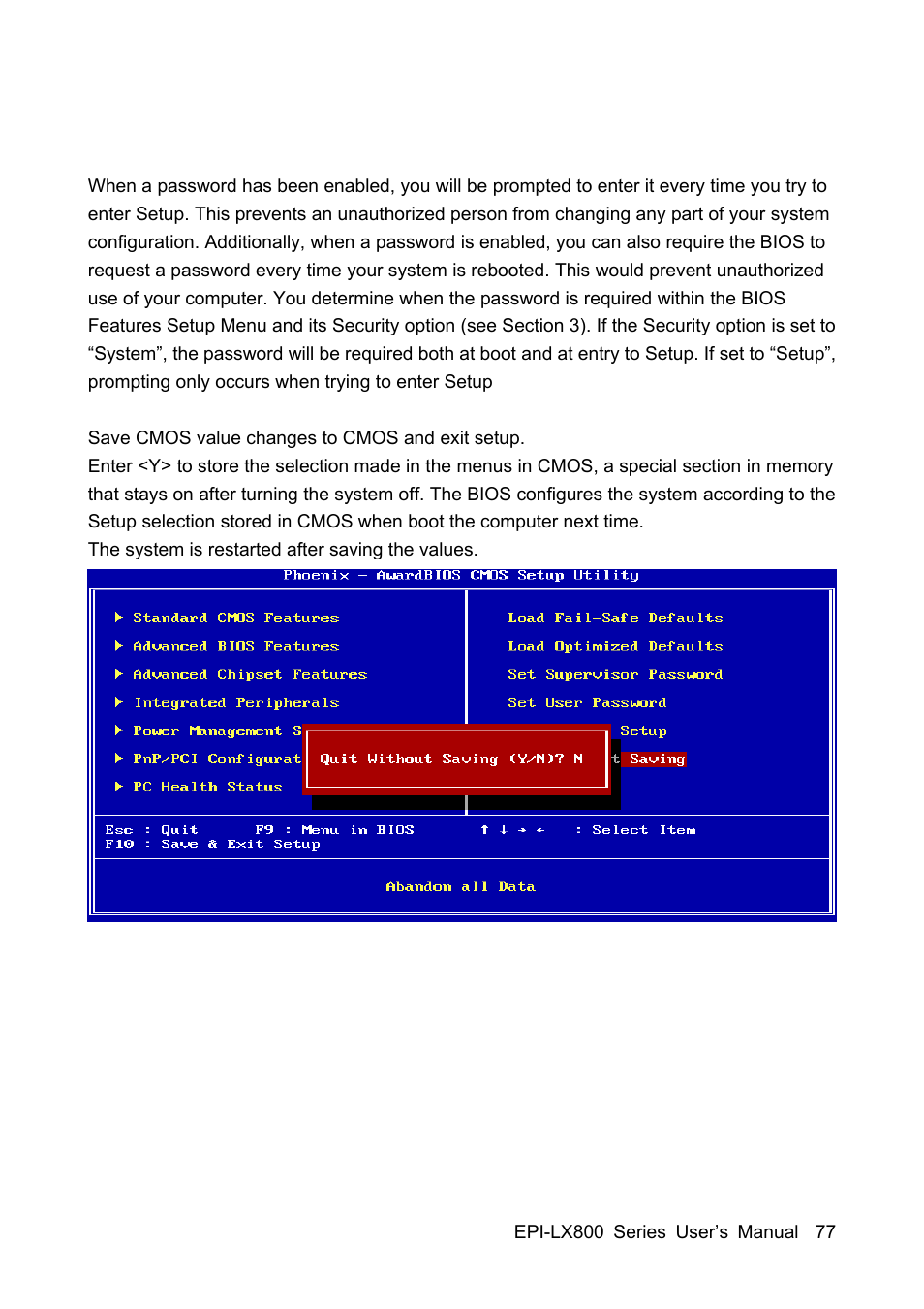 Avalue EPI-LX800 User Manual | Page 77 / 107