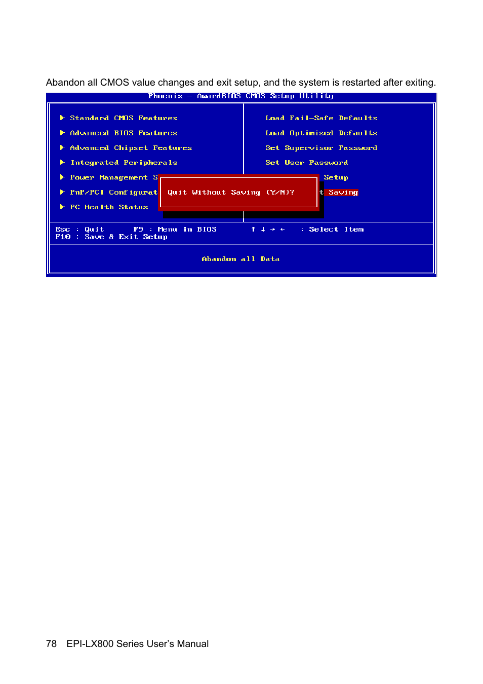 Avalue EPI-LX800 User Manual | Page 78 / 107