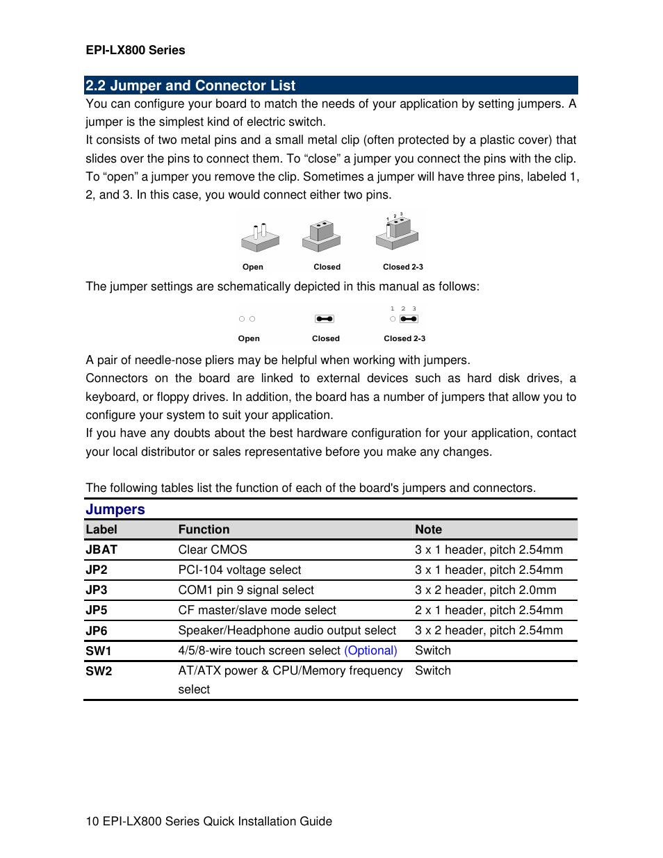 Avalue EPI-LX800 User Manual | Page 10 / 24