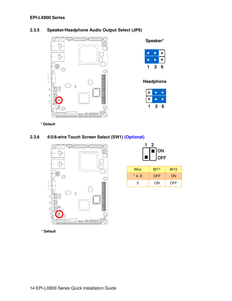 Avalue EPI-LX800 User Manual | Page 14 / 24