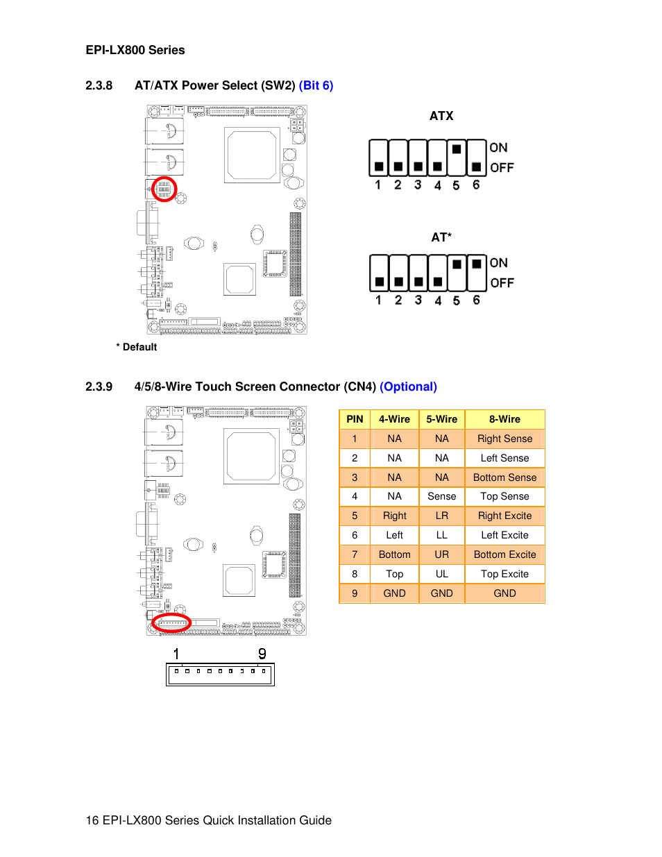 Avalue EPI-LX800 User Manual | Page 16 / 24