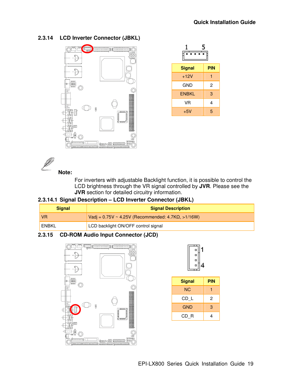 Avalue EPI-LX800 User Manual | Page 19 / 24