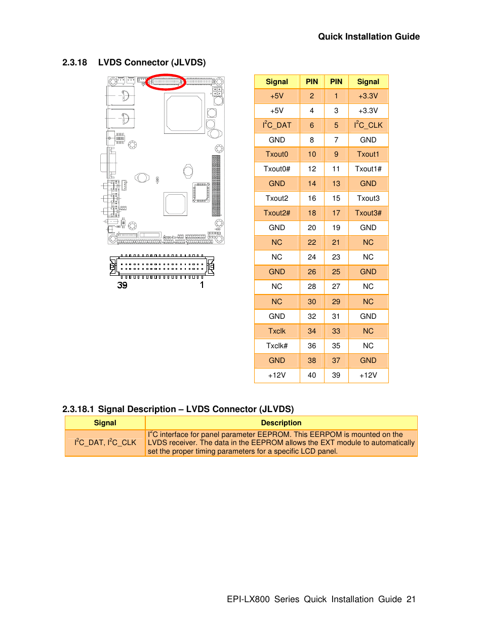 Avalue EPI-LX800 User Manual | Page 21 / 24