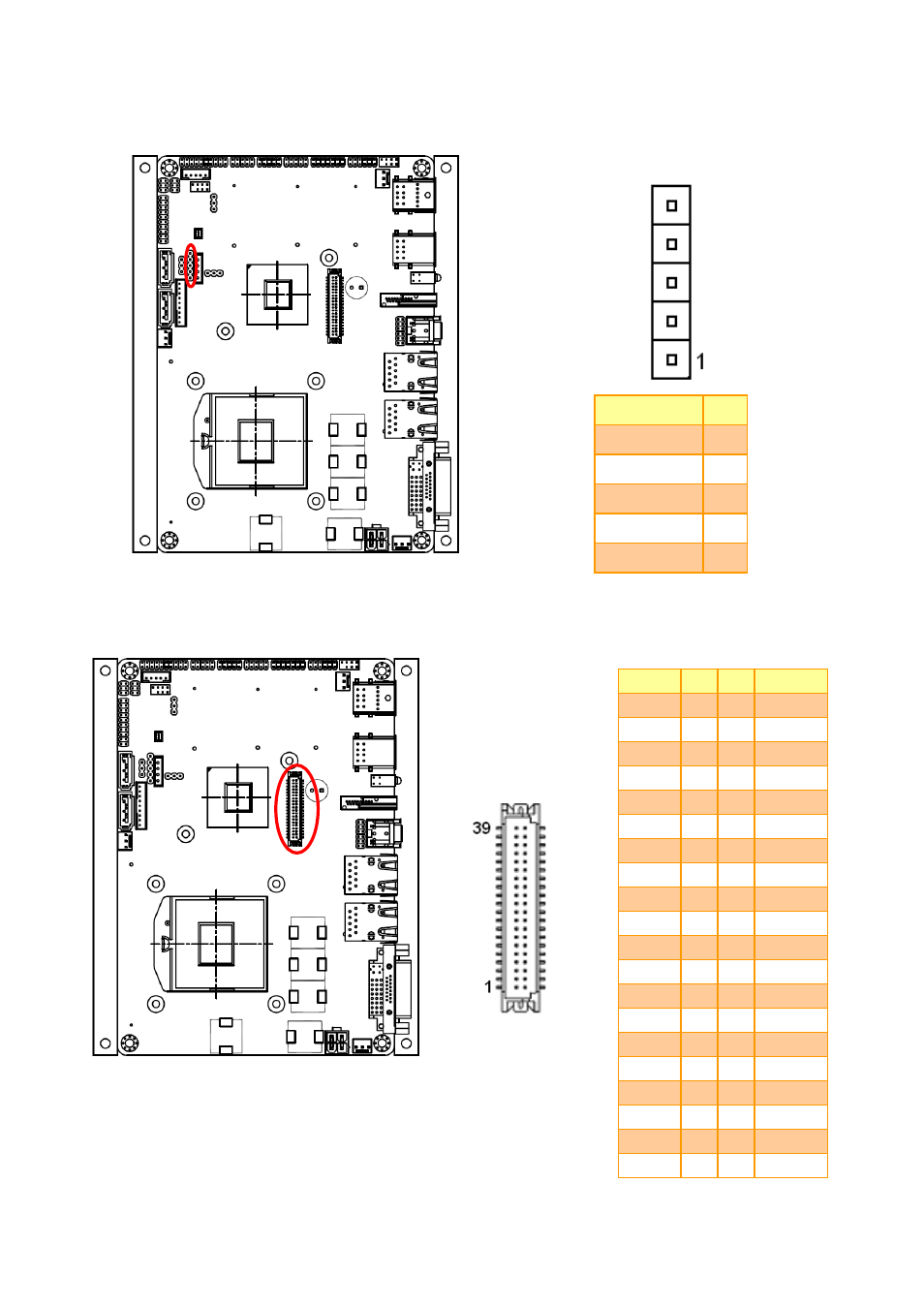 Irda connector (jir1), Lvds connector (jlvds1) | Avalue EPI-QM67 User Manual | Page 18 / 24