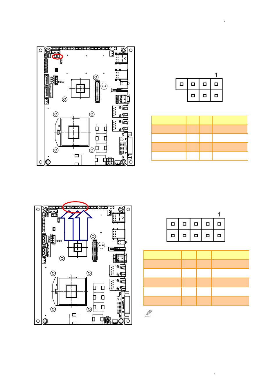 Spi connector (jspi1) | Avalue EPI-QM67 User Manual | Page 33 / 91