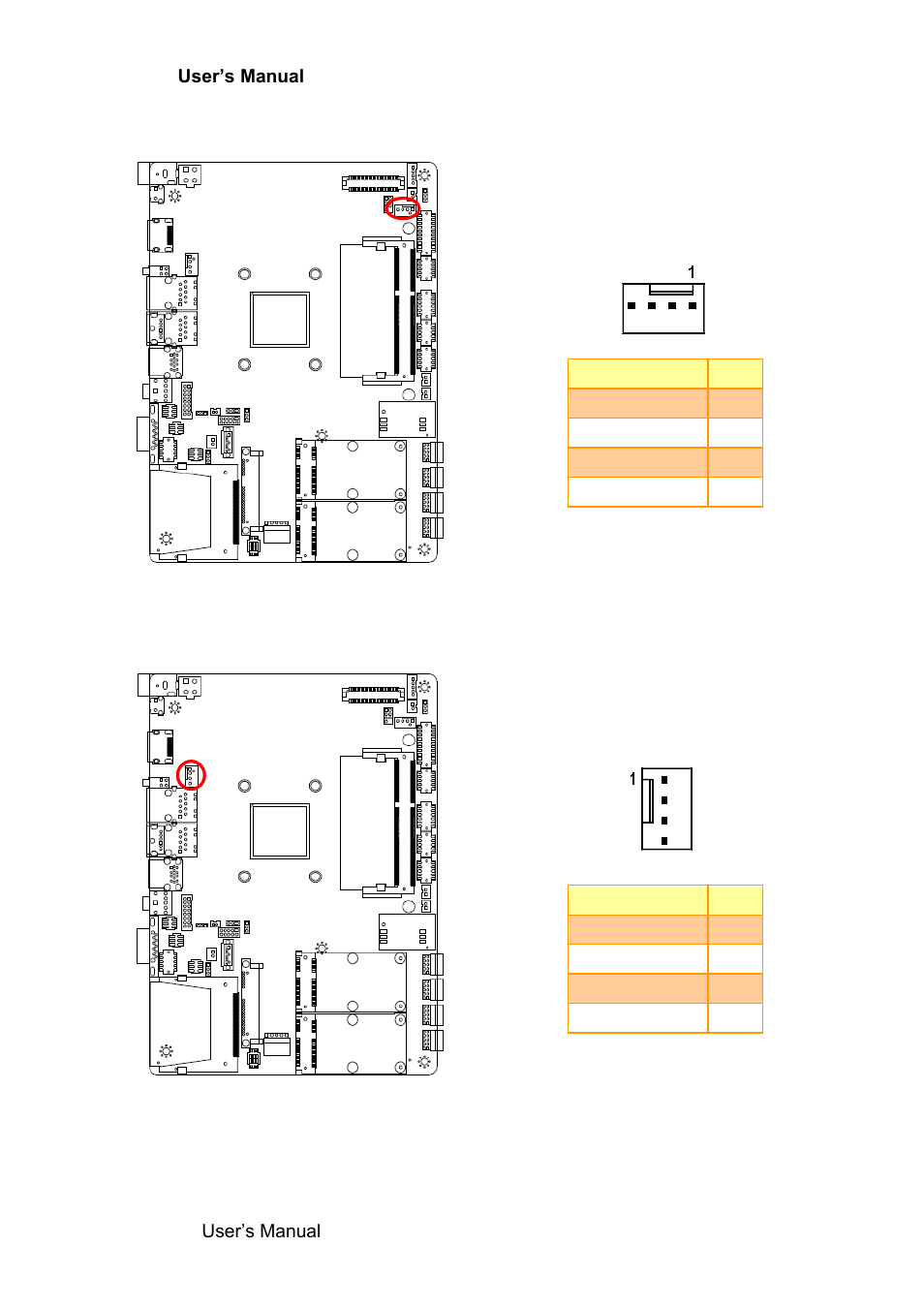 Cpu fan connector (cpu_fan1), System fan connector (sys_fan1) | Avalue EBM-BYT User Manual | Page 22 / 75