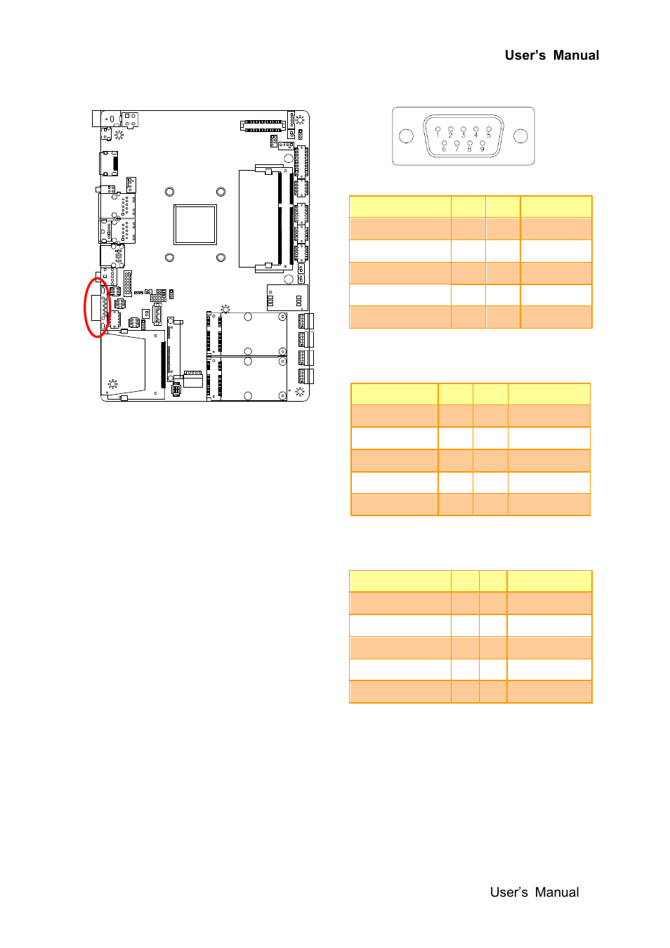 Serial port 1 connector (com1) | Avalue EBM-BYT User Manual | Page 23 / 75