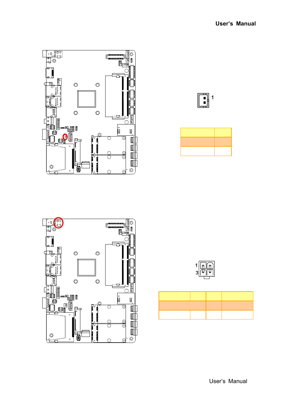 Sata power connector (spwr1), Power connector (pwr1) | Avalue EBM-BYT User Manual | Page 27 / 75