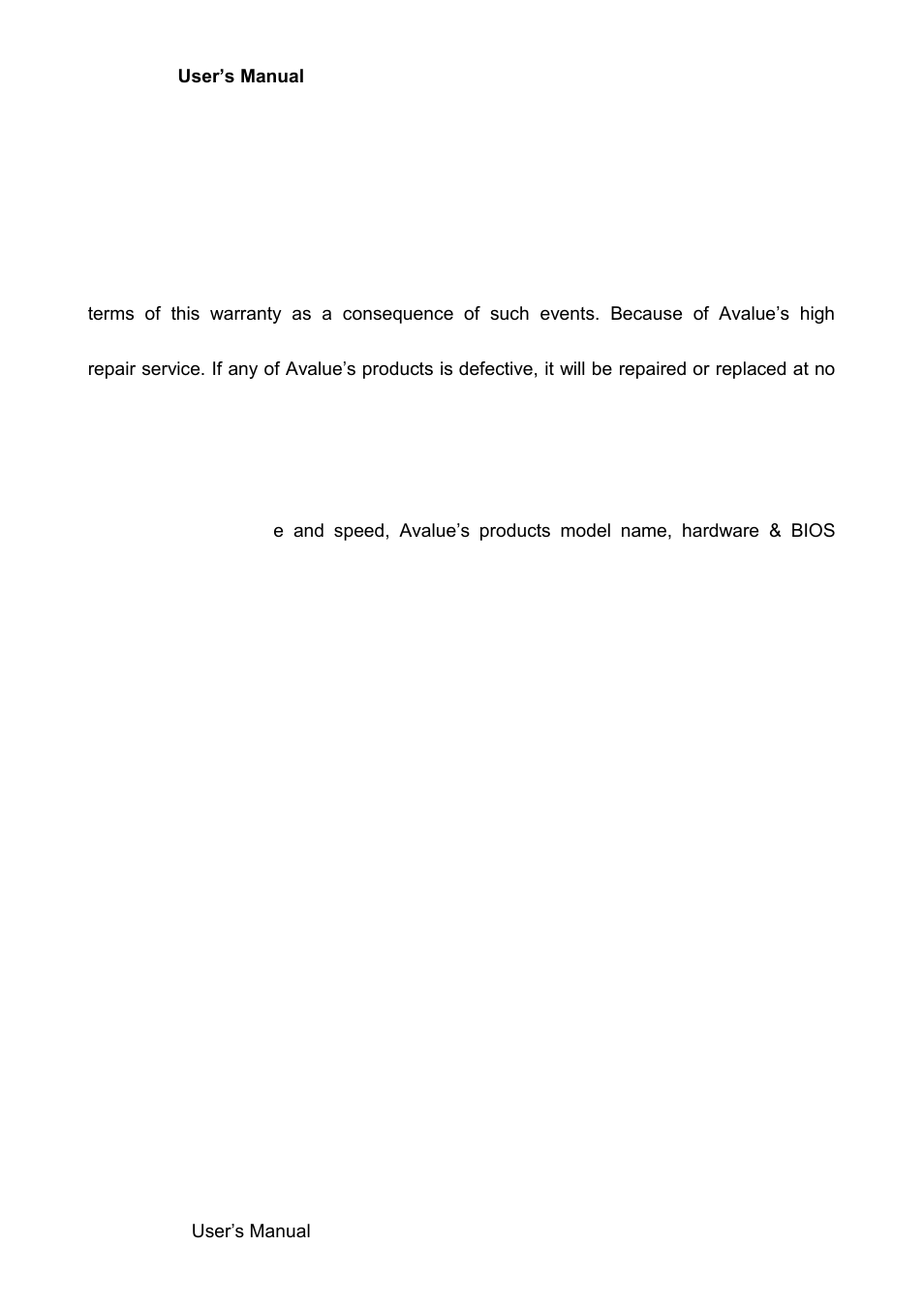 Avalue EBM-BYT User Manual | Page 4 / 75