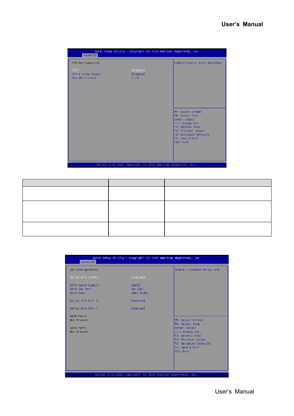 Ppm configuration, Ide configuration | Avalue EBM-BYT User Manual | Page 49 / 75