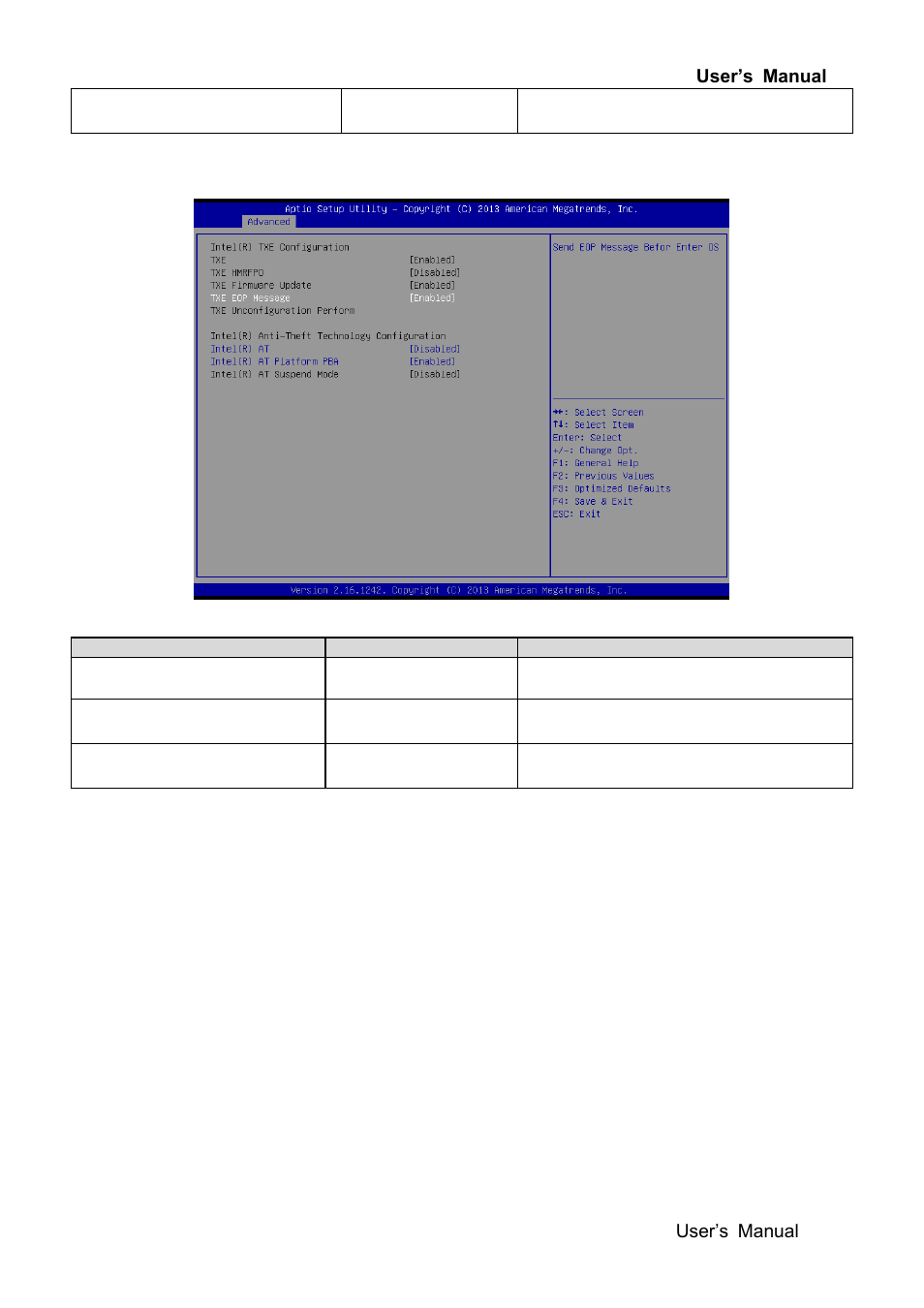 Security configuration | Avalue EBM-BYT User Manual | Page 53 / 75