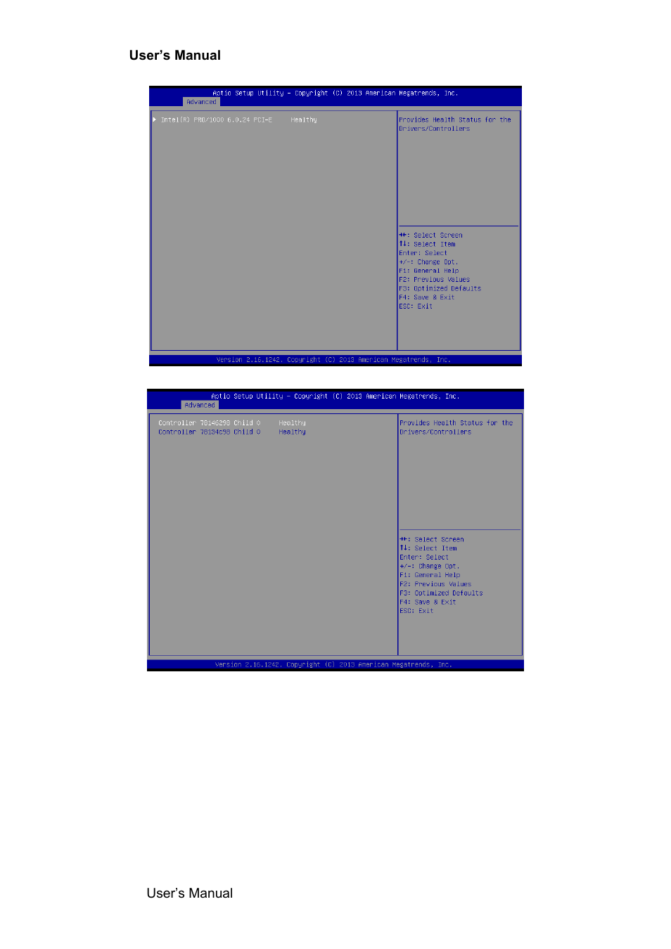 Lan driver report status | Avalue EBM-BYT User Manual | Page 54 / 75