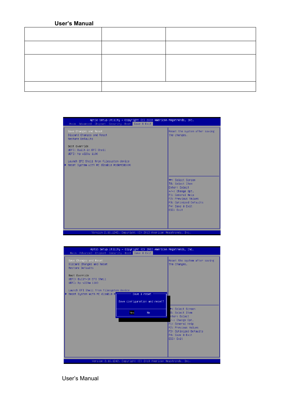 Save and exit | Avalue EBM-BYT User Manual | Page 64 / 75