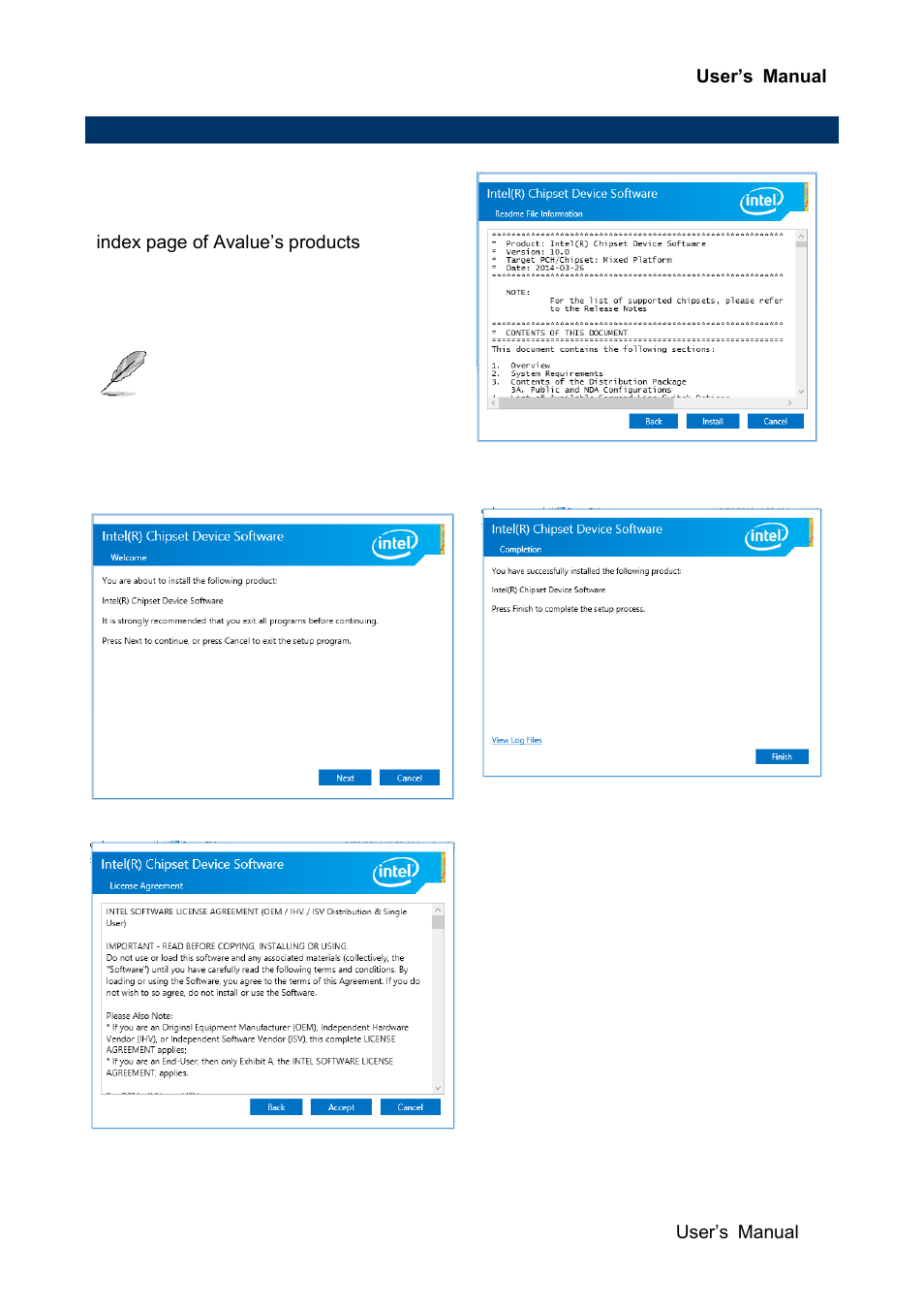 Install chipset driver | Avalue EBM-BYT User Manual | Page 67 / 75