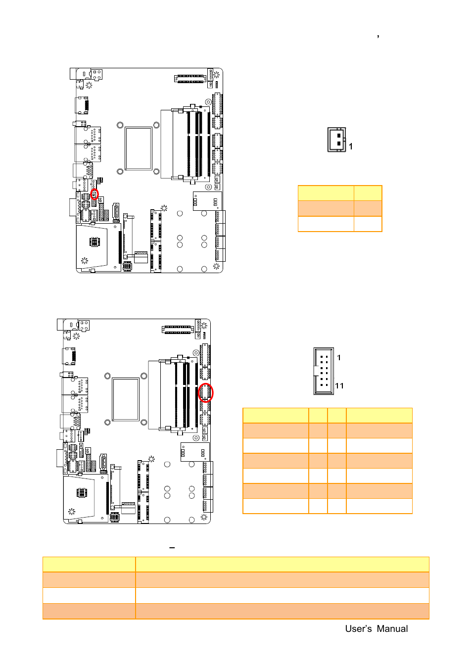 Battery connector (bt1), Audio connector (jaudio), Signal description | Avalue EBM-QM87U User Manual | Page 29 / 75