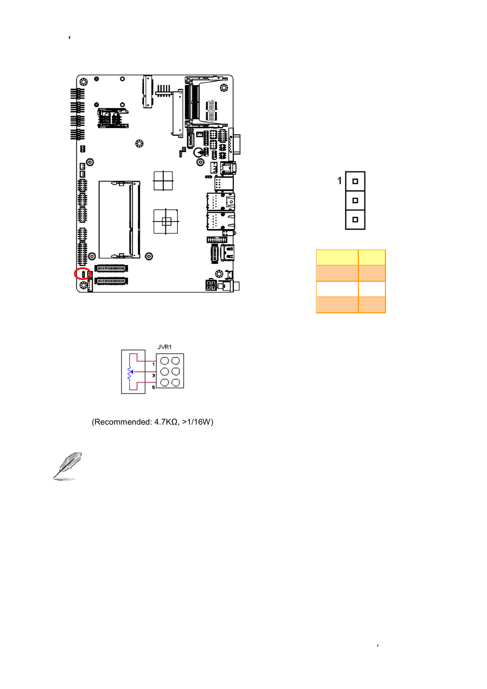 Lcd backlight brightness adjustment (jvr1) | Avalue EBM-CDV User Manual | Page 21 / 82