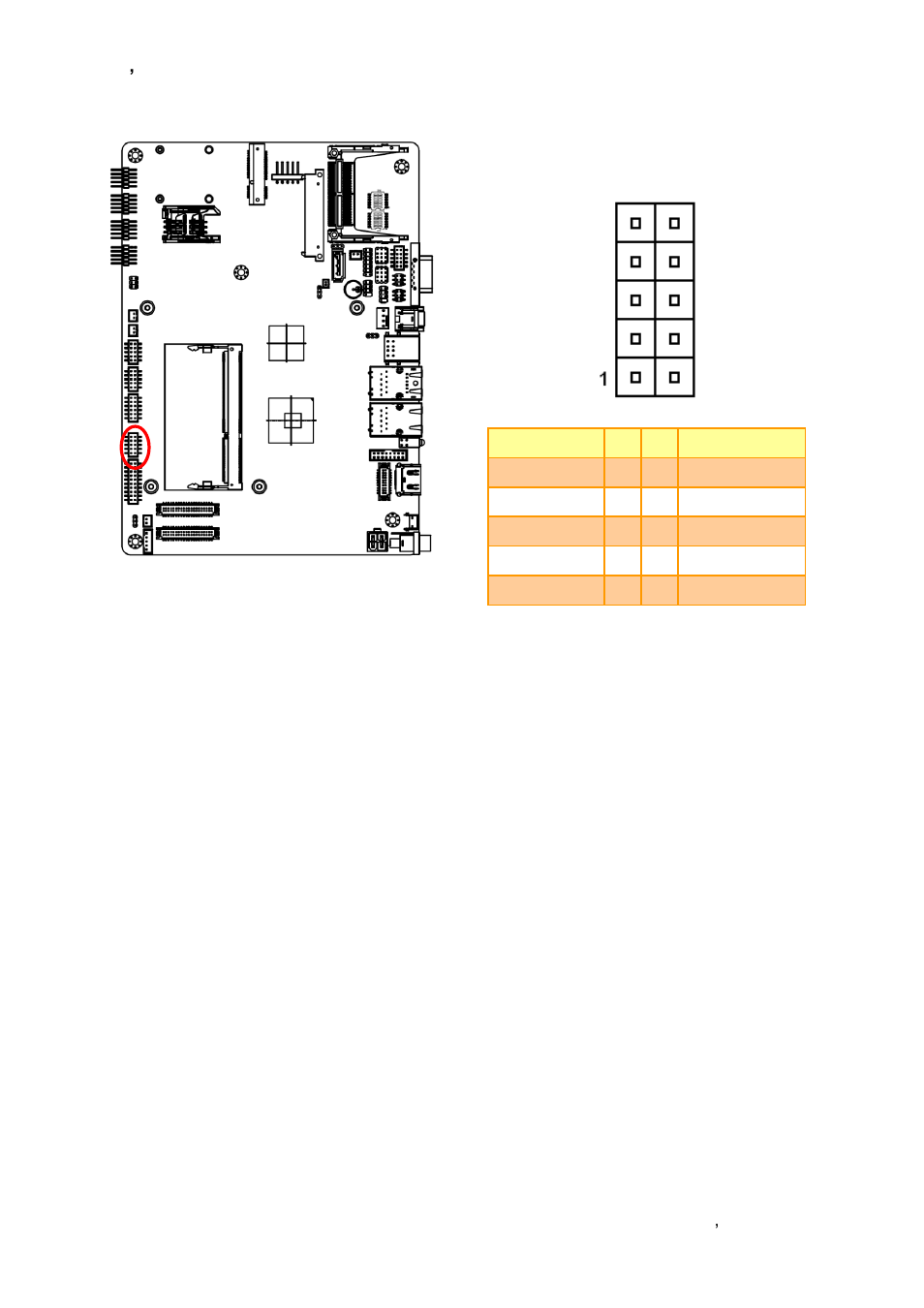 Led indicator connector (jled1) | Avalue EBM-CDV User Manual | Page 27 / 82