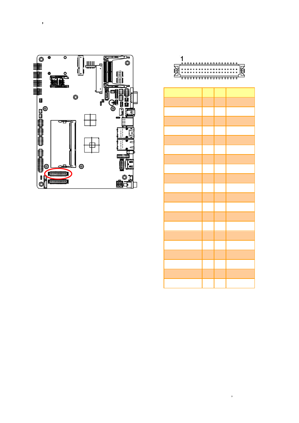 Lvds connector (jlvds1) | Avalue EBM-CDV User Manual | Page 29 / 82