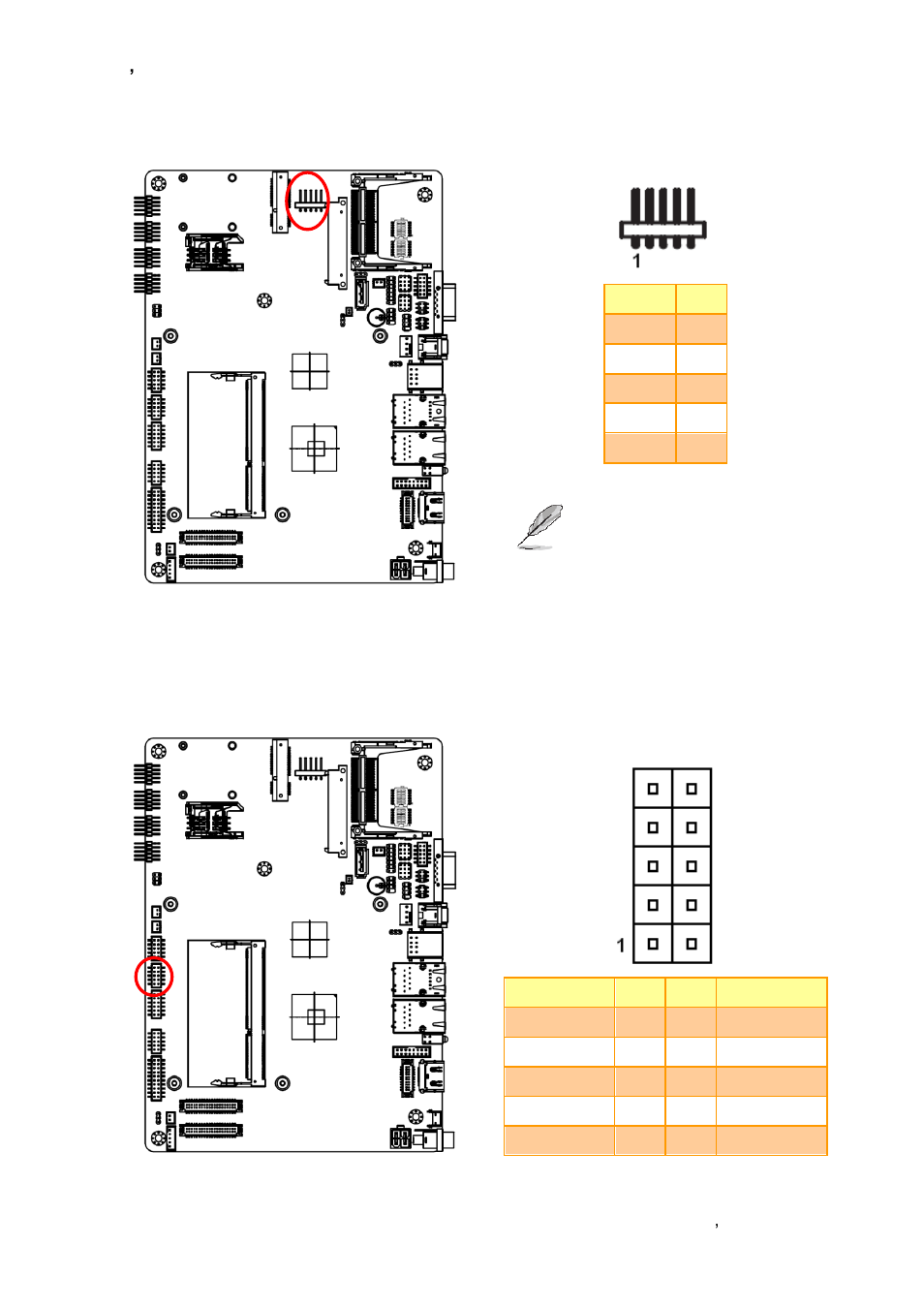 Touch panel connector (jtouch), Usb connector 5&6 (usb56) | Avalue EBM-CDV User Manual | Page 31 / 82