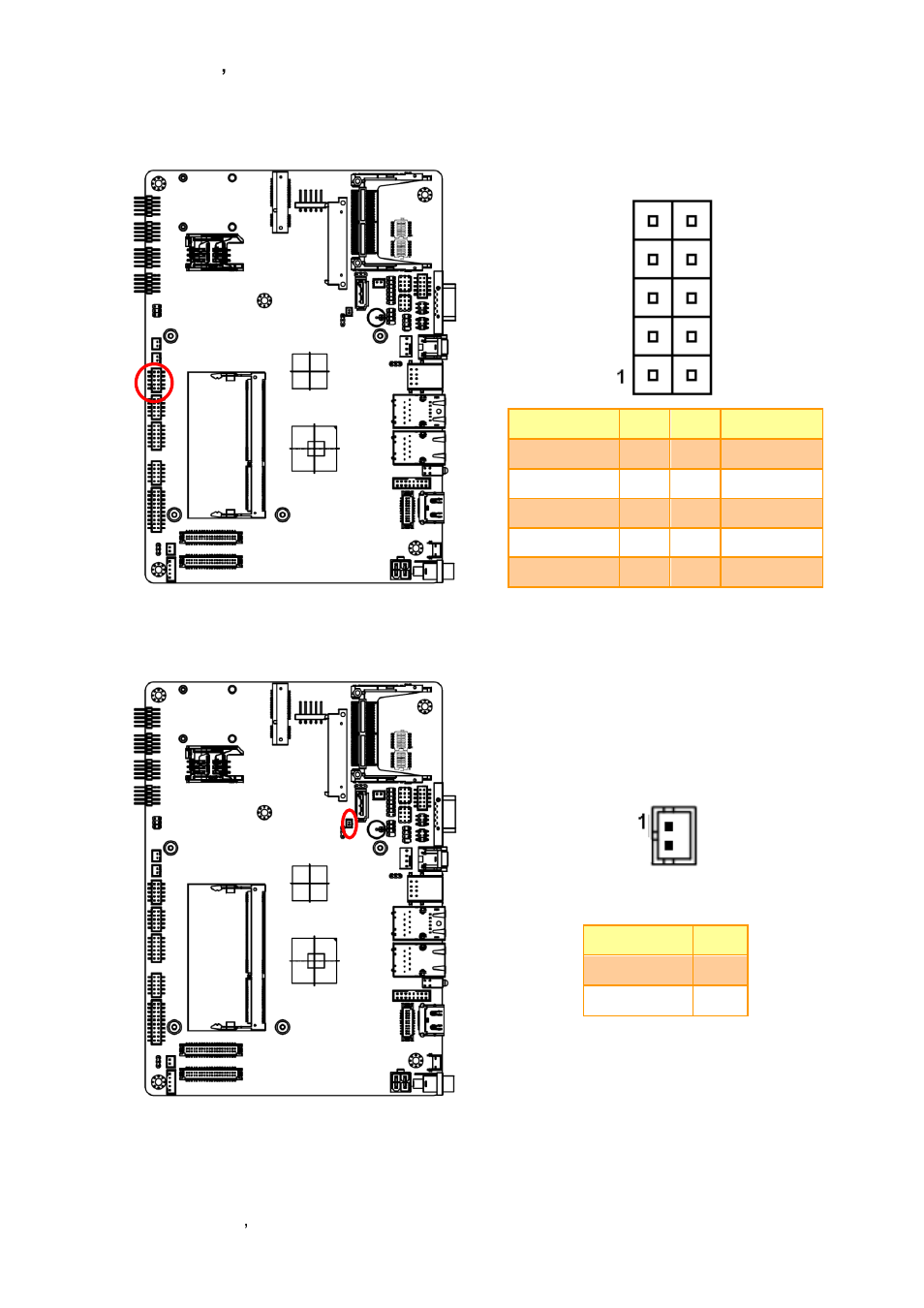 Usb connector 7&8 (usb78), Battery connector (bt1) | Avalue EBM-CDV User Manual | Page 32 / 82