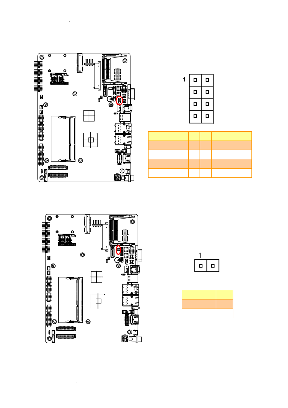 Ec_program (ec_spi1), Sata power connector 1 (spwr1) | Avalue EBM-CDV User Manual | Page 36 / 82