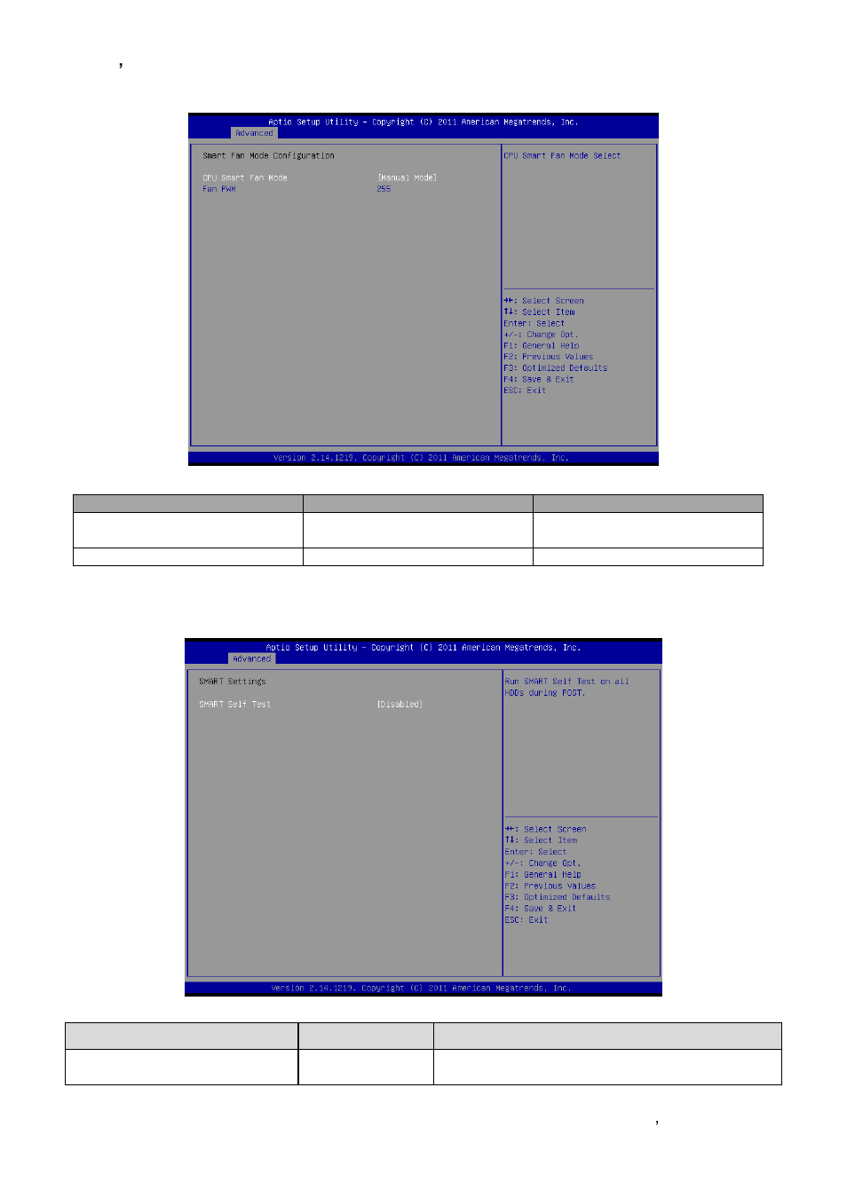 Smart settings | Avalue EBM-CDV User Manual | Page 51 / 82