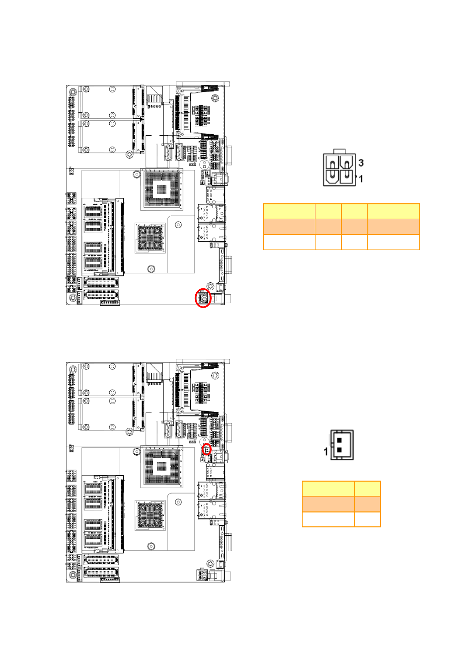 Power connector (pwr2), Serial ata power connector (s_pwr1) | Avalue EBM-PNV User Manual | Page 13 / 24