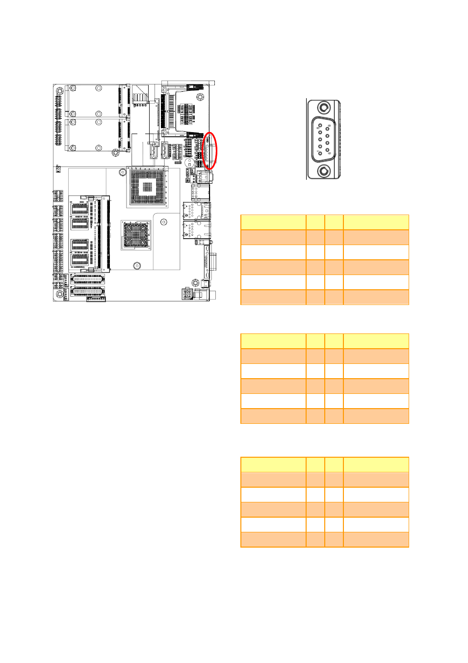 Serial port 1 connector (com1) | Avalue EBM-PNV User Manual | Page 16 / 24