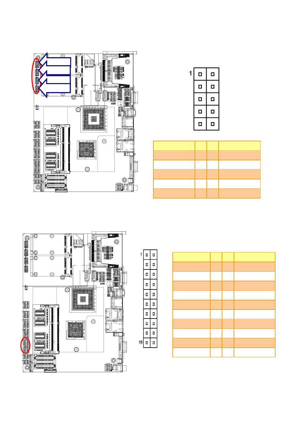 General purpose i/o connector (jdio), 20 general purpose i/o connector (jdio) | Avalue EBM-PNV User Manual | Page 19 / 24