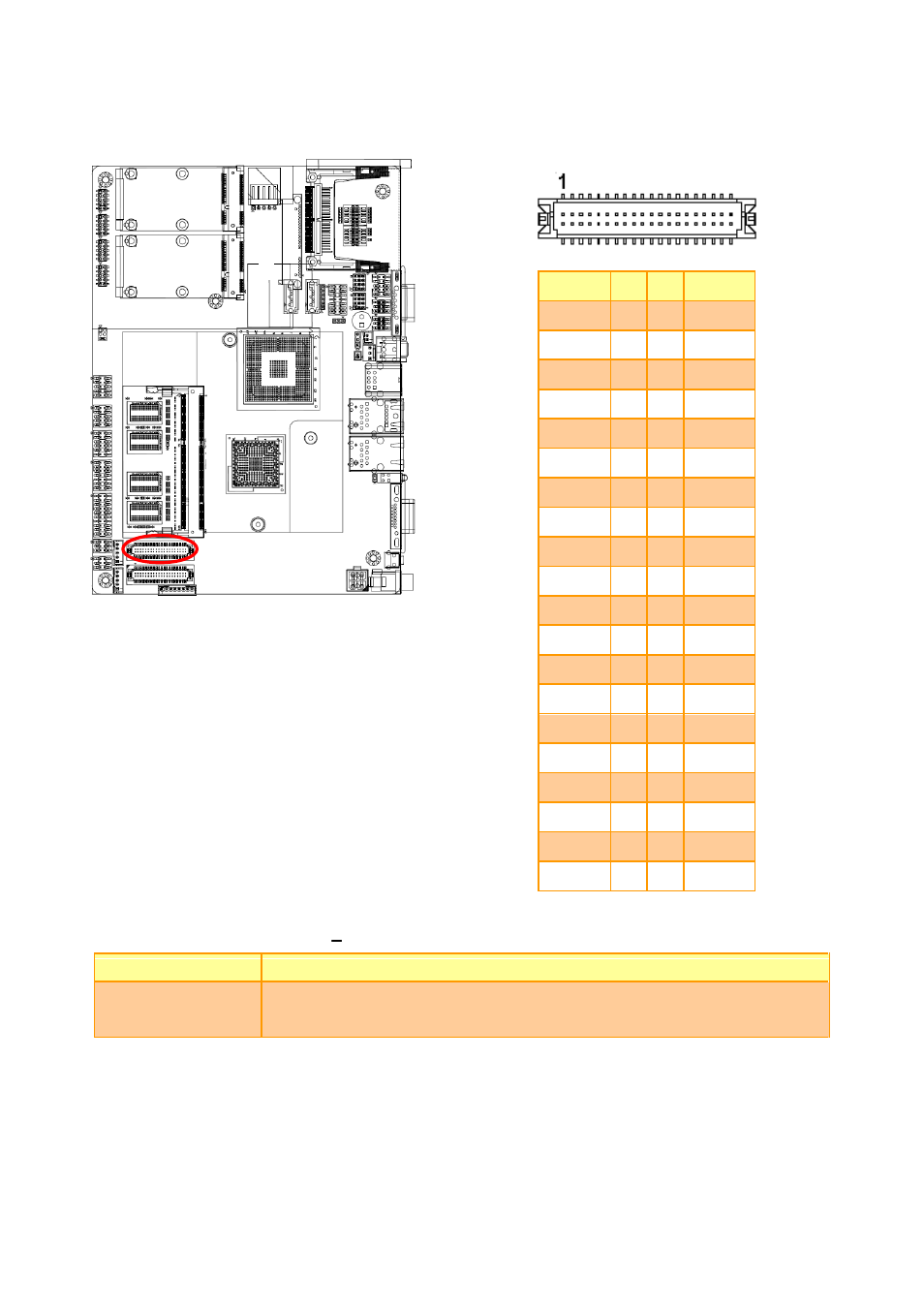 Lvds connector (jlvds1), Signal description – lvds connecter (jlvds), 1 signal description – lvds connecter (jlvds) | Avalue EBM-PNV User Manual | Page 21 / 24
