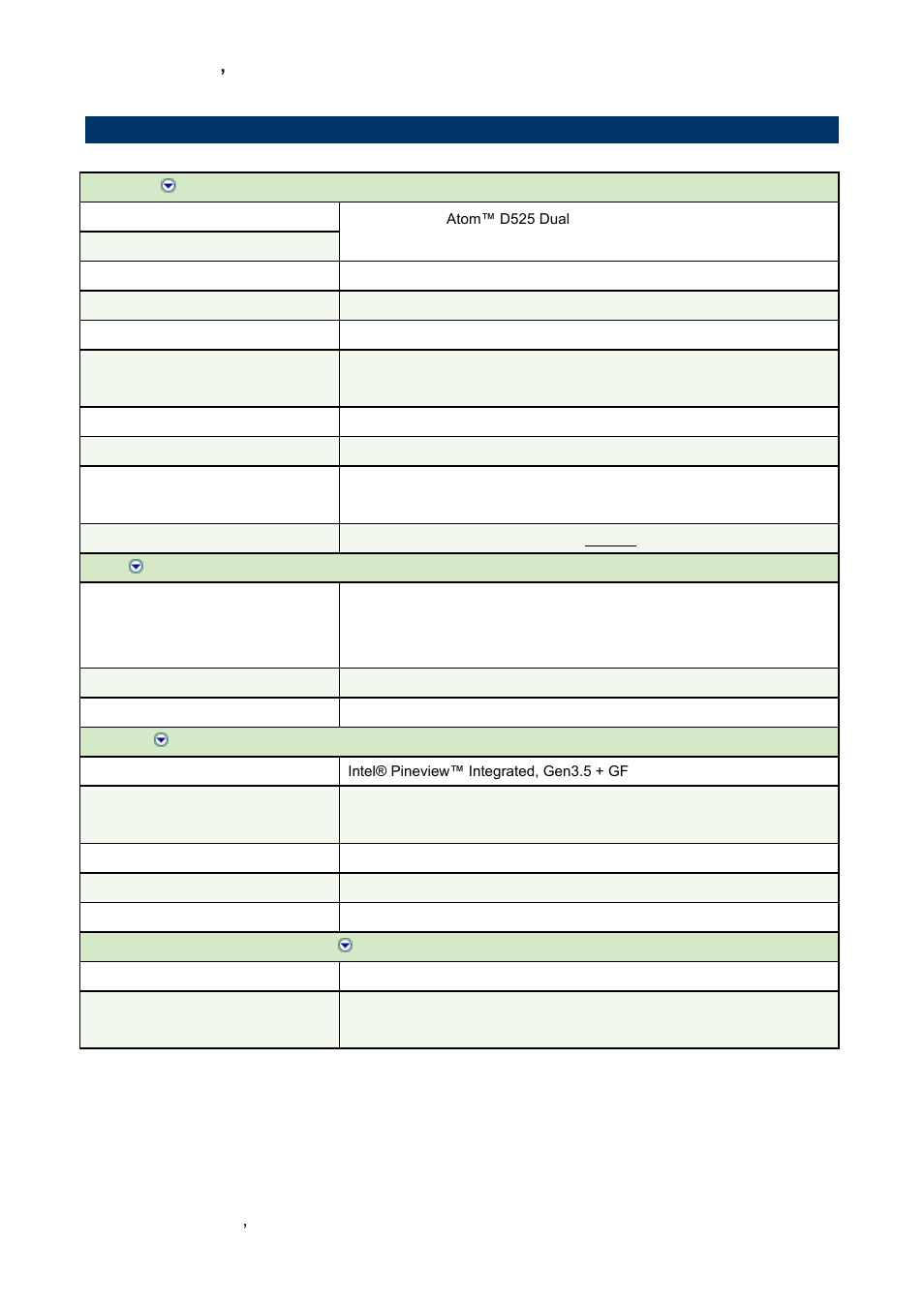 System specifications, 5 system specifications, Ebm-pnv user ’s manual 12 ebm-pnv user ‟s manual | Avalue EBM-PNV User Manual | Page 12 / 79