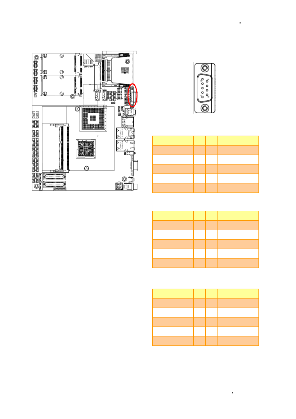 Serial port 1 connector (com1) | Avalue EBM-PNV User Manual | Page 31 / 79